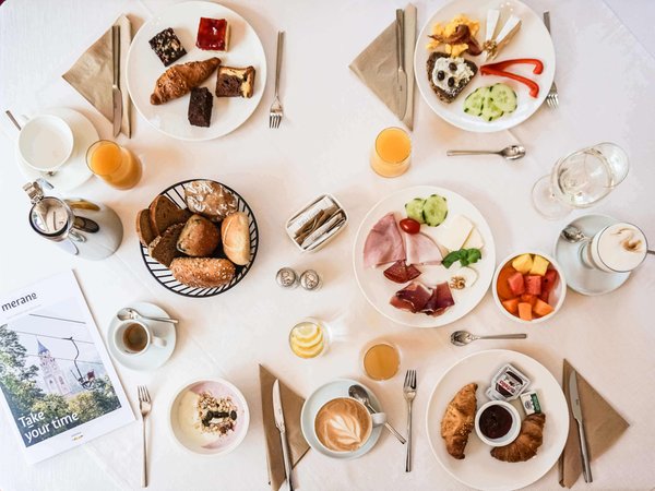 Das Frühstück Garni-Hotel Villa Laurus