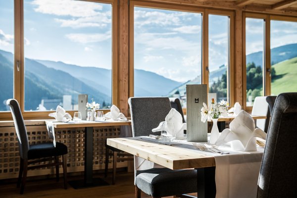 The restaurant San Vigilio / St. Vigil Mareo Dolomites