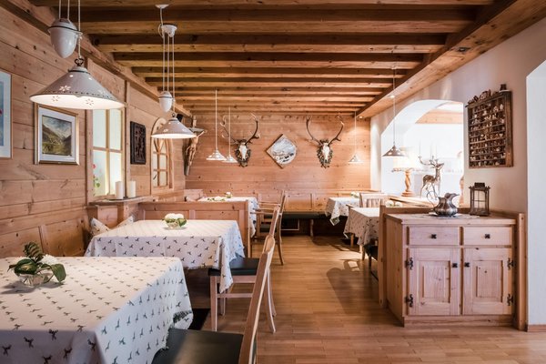 The restaurant San Vigilio / St. Vigil Mareo Dolomites