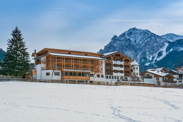 Photo exteriors in winter Mareo Dolomites