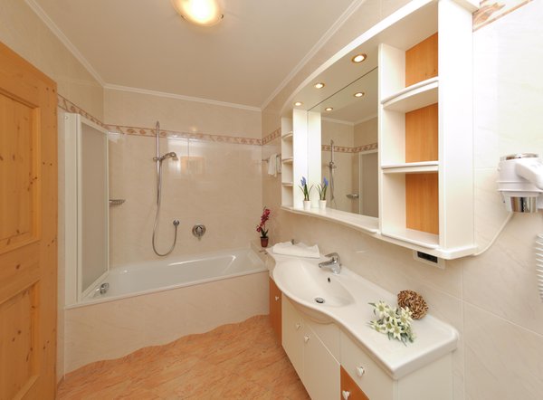 Foto del bagno Appartamenti Villa Nussbaumer