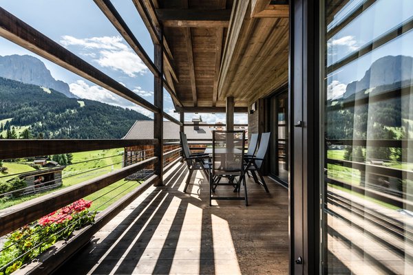 Foto vom Balkon Cadepunt Lodge