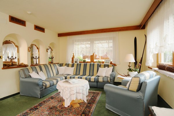 Die Gemeinschaftsräume Hotel Chalet Corso