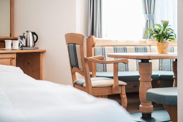 Der Wohnraum Hotel Chalet Corso