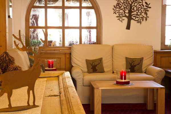 Die Gemeinschaftsräume Hotel Erika San Vigilio Dolomites