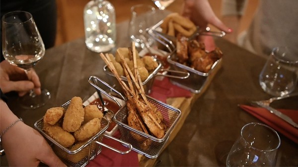 The food
