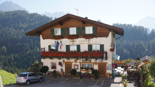 Foto Außenansicht Hotel Gasthof La Pli