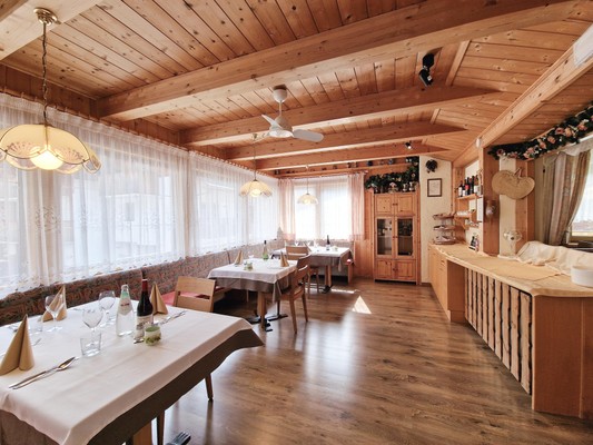 The restaurant San Vigilio / St. Vigil Villa Soreghina