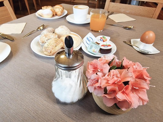 The breakfast Hotel Villa Soreghina