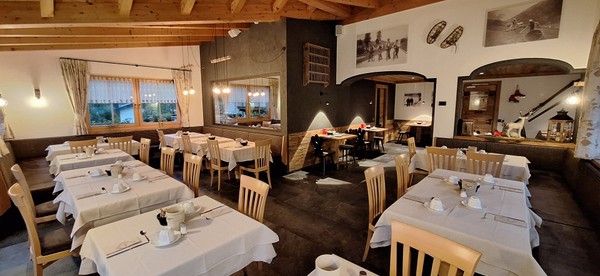 The restaurant San Vigilio / St. Vigil Diamant