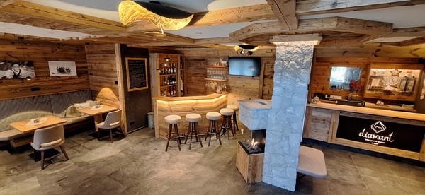 The restaurant San Vigilio / St. Vigil Diamant