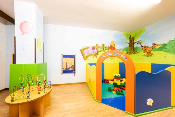 La sala giochi Garni-Hotel + Residence Diamant