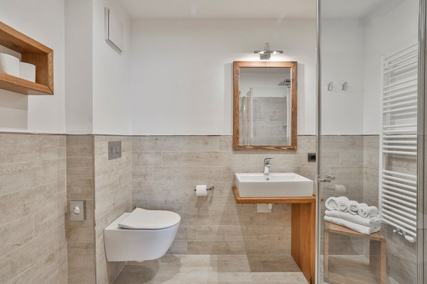 Photo of the bathroom Garni (B&B) Maso San Michele