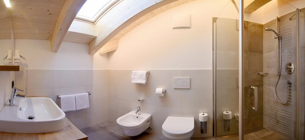 Foto del bagno Apart Residence Rautal B&B