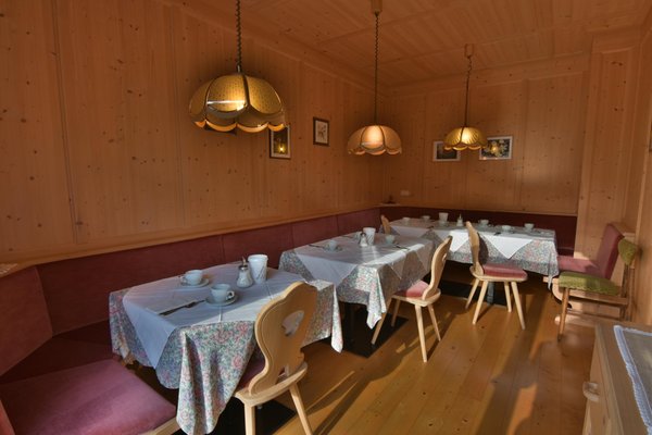 The restaurant San Vigilio / St. Vigil Pe de Munt