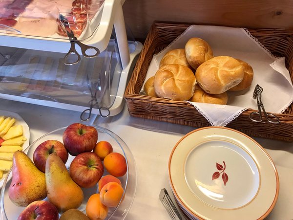 La colazione Bed & Breakfast Chalet Les Nainores