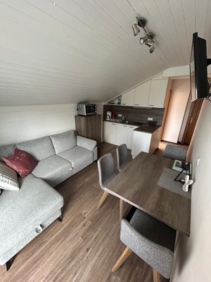 La zona giorno Appartamenti Haus Alpenrose
