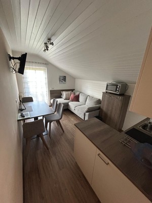 Der Wohnraum Ferienwohnungen Haus Alpenrose