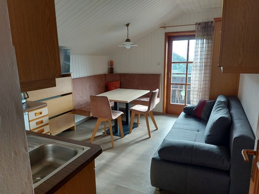 Der Wohnraum Ferienwohnungen Haus Alpenrose