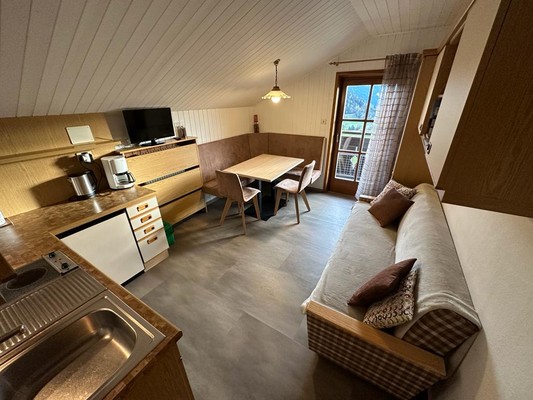 La zona giorno Appartamenti Haus Alpenrose