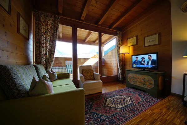 La zona giorno Residence Noares