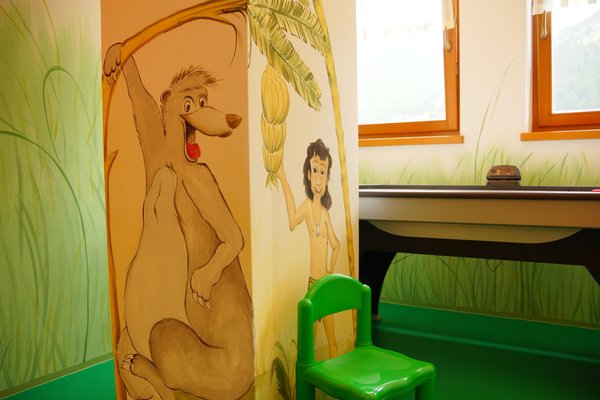 Das Kinderspielzimmer Residence Plan de Corones