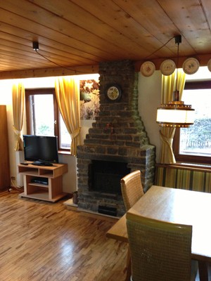 The living area Residence Ciasa Cianins