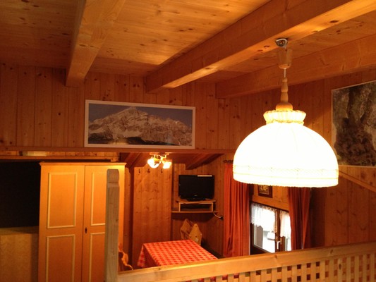 The living area Residence Ciasa Cianins