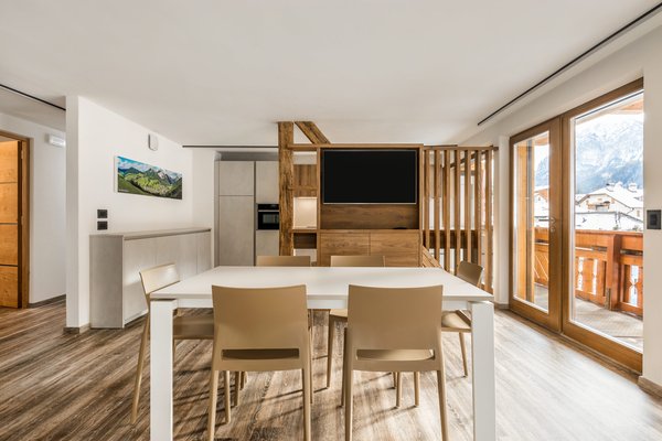 La zona giorno Apartments S. Vigilio