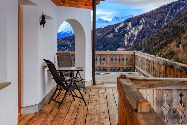 Foto vom Balkon Schmiedhof