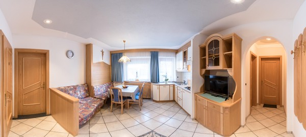 Der Wohnraum Ferienwohnungen Ciasa Mascotte