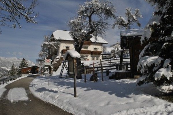Foto Außenansicht im Winter Ciasa Ciasè