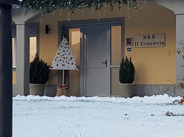 Foto esterno in inverno Il Crocevia