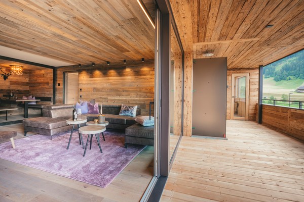 Der Wohnraum Chalet Salena