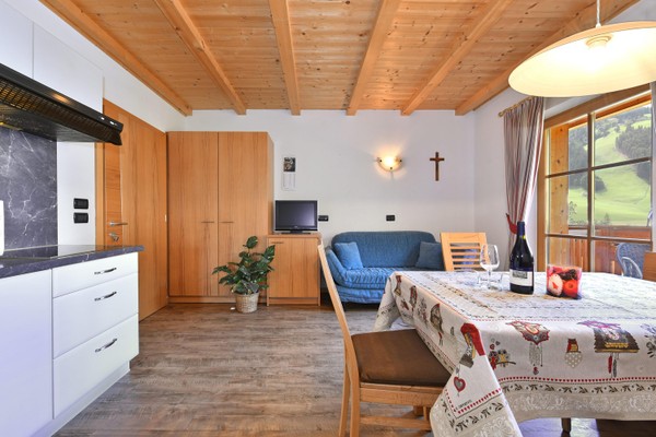 La zona giorno Appartamenti Villa Sole