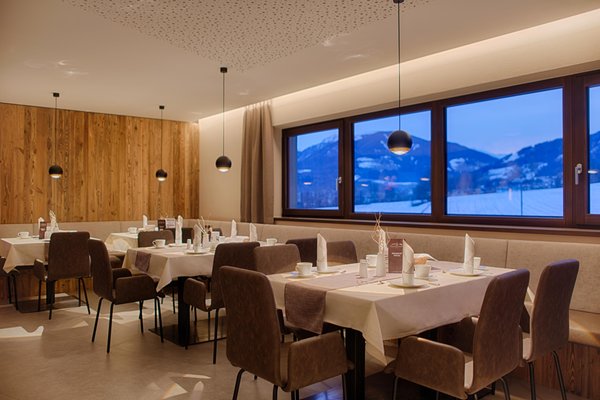 Il ristorante Riscone K1 Mountain Chalet