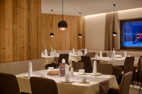 Il ristorante Riscone K1 Mountain Chalet