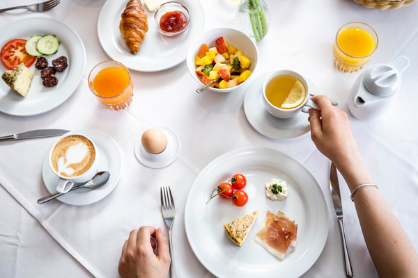 The breakfast Viktoria Family Hotel