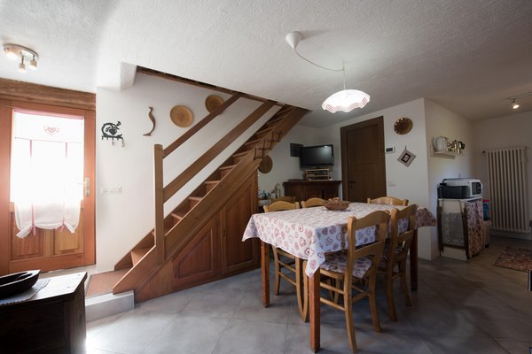 La zona giorno Chalet Grand Soleil