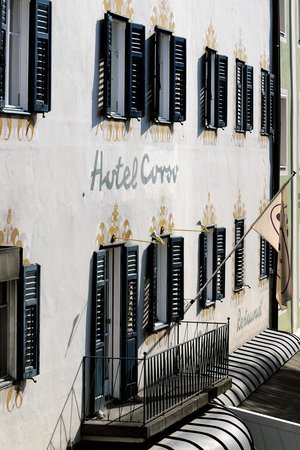 Foto Außenansicht im Sommer Corso am Graben