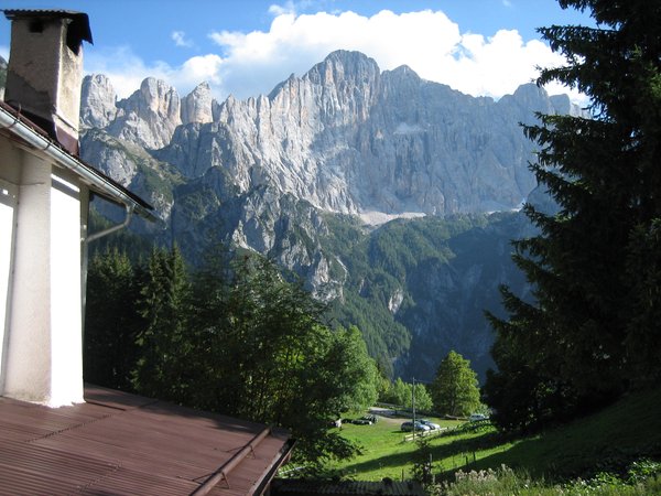 Vista dalla struttura