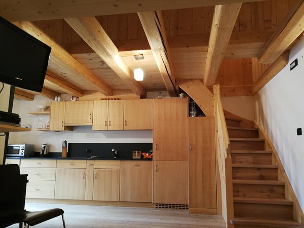 La zona giorno Casa vacanze Tabià Su'n Coi