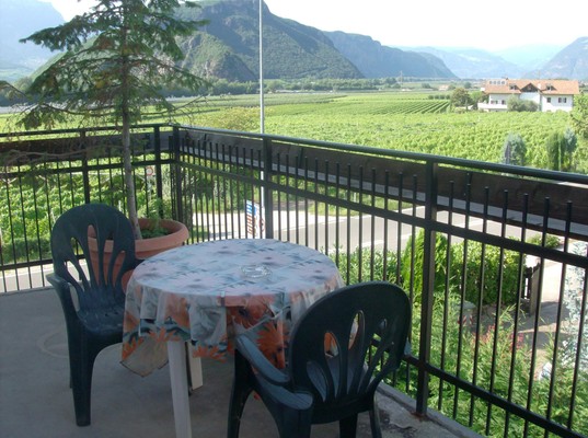 Foto vom Balkon Pension Flora
