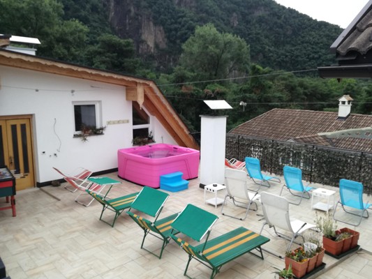 Foto der Terrasse