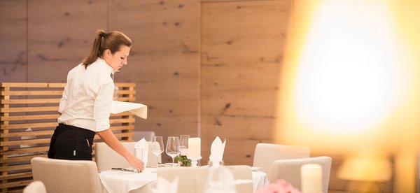Il ristorante Riscone Petrus
