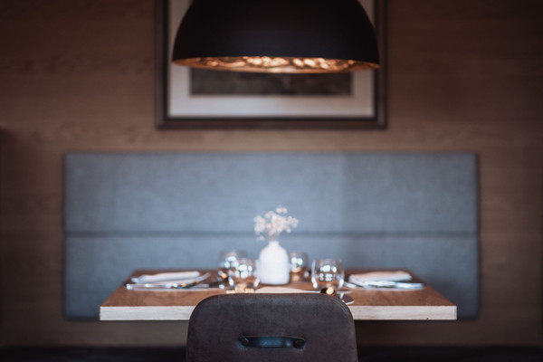 The restaurant Riscone / Reischach Montis