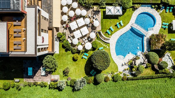 Photo of the outdoor swimming pool