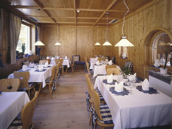 The restaurant Riscone / Reischach Olympia