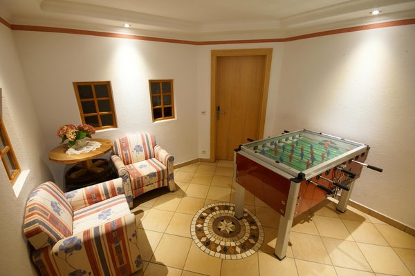 La sala giochi Hotel Akelei
