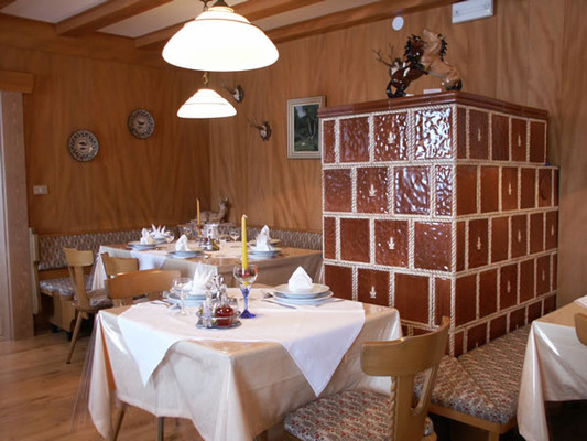 Il ristorante Riscone Lahnerhof